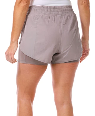 Thumbnail 2: 90 DEGREE BY REFLEX 90 Degree By Reflex Womens Active 2-in-1 Running Shorts 