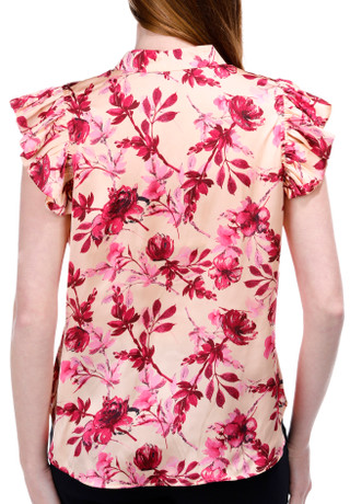 Thumbnail 6: RACHEL ROY Rachel Roy Womens Floral Button Down Top 