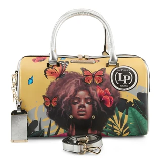 Thumbnail 1: LA PHILIPE La Philipe Butterfly Fly Satchel Handbag 
