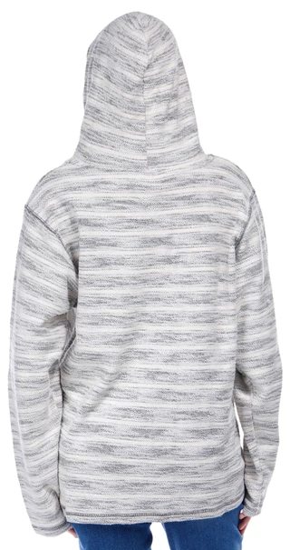 Thumbnail 6: EXIST EXIST Juniors Baja Striped Hooded Sweatshirt 