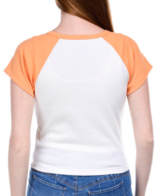 Thumbnail 3: ROXY Roxy Juniors Groovy Logo Tee 