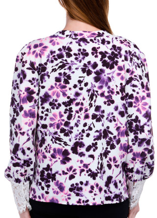 Thumbnail 6: Nicole Miller Nicole Miller Womens Buttoned Long Sleeve Top 
