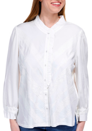 Thumbnail 2: Democracy Democracy Womens 3/4 Puff Sleeve Top 