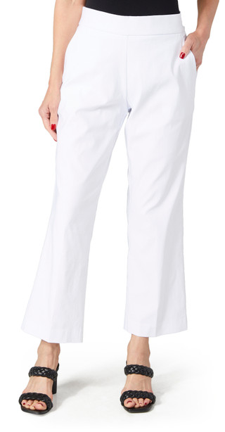 Thumbnail 1: 77 PARK 77 Park Womens Slash Pocket Solid Ankle Pants 