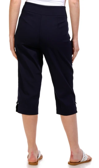 Thumbnail 2: Coral Bay Coral Bay Petite 19 in Diamond Rivet Capris 