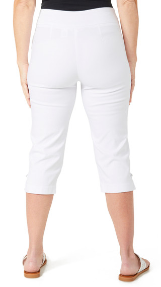 Thumbnail 2: Coral Bay Coral Bay Petite 19 in Diamond Rivet Capris 