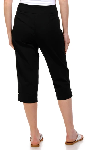 Thumbnail 2: Coral Bay Coral Bay Petite 19 in Diamond Rivet Capris 