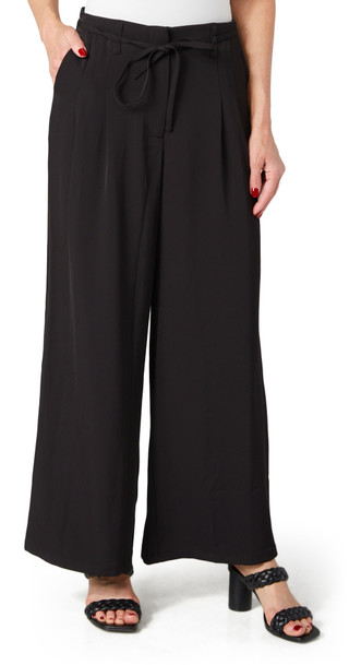 Thumbnail 1: Nicole Miller Nicole Miller Womens Nora Wide Leg Belted Slacks 