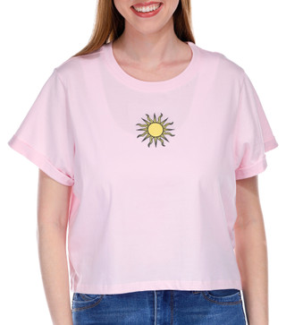 Thumbnail 1: COASTAL DREAMER Coastal Dreamer Juniors Sunshine and Good Vibes Graphic Tee 