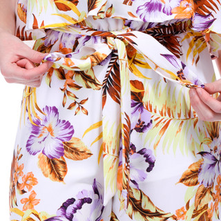Thumbnail 2: Jolie & Joy Jolie & Joy Juniors Tossed Hibiscus Jumpsuit 