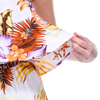 Thumbnail 6: Jolie & Joy Jolie & Joy Juniors Tossed Hibiscus Jumpsuit 