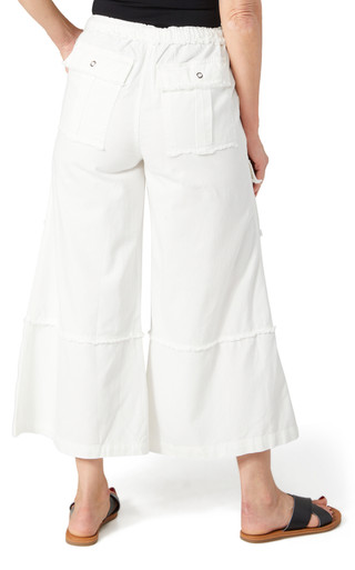 Thumbnail 2: BUNULU Bunulu Womens Wide Leg Cargo Pants 