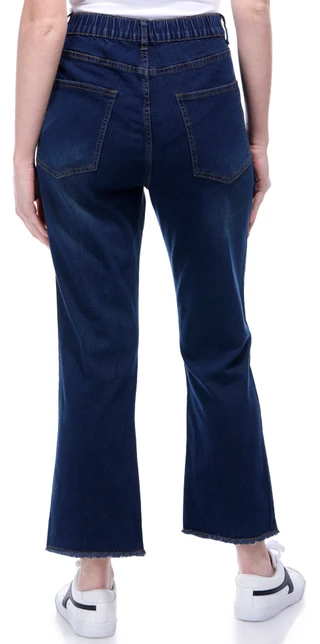 Thumbnail 6: No Comment No Comment Juniors Low Rise Kick Flare Jeans 