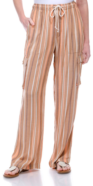 Thumbnail 2: ROXY Roxy Juniors Precious Striped Cargo Pants 