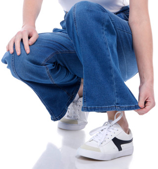 Thumbnail 4: No Comment No Comment Juniors High Rise Flare Jeans 