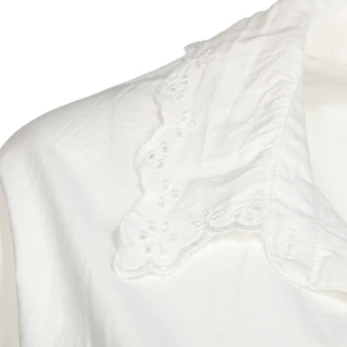 Thumbnail 6: Workshop Workshop Plus Solid Long Sleeve Button Down Top 