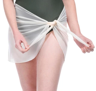 Thumbnail 2: SPORTS ILLUSTRATED Sports Illustrated Juniors Swim Mesh Sarong 