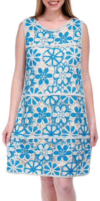 Thumbnail 4: Blue/Ivory