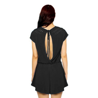Thumbnail 4: Jordan Taylor Womens Cutout Swim Cover Up Romper 