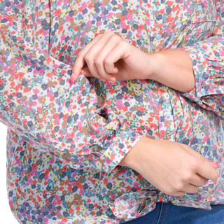 Thumbnail 10: ZAC AND RACHEL Zac and Rachel Plus Long Sleeve Tie Front Slub Top 