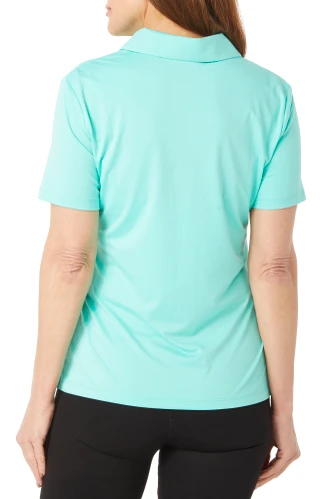 Thumbnail 4: Lillie Green Lillie Green Womens Solid Short Sleeve Golf Top 