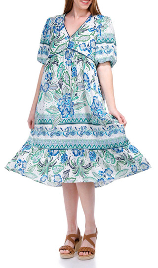 Thumbnail 4: IVORY/BLUE