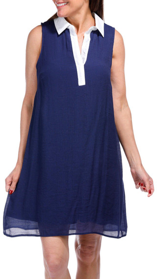 Thumbnail 4: NAVY/WHITE