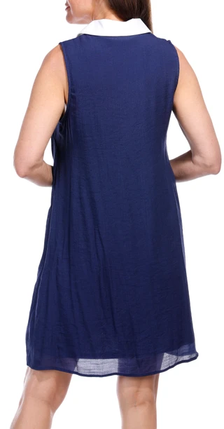 Thumbnail 6: ZAC AND RACHEL Zac and Rachel Womens Sleeveless Slub Dress 