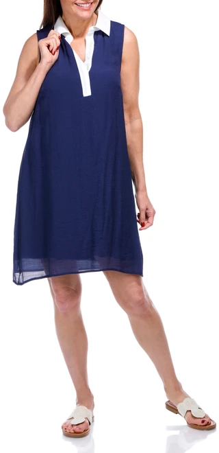 Thumbnail 2: ZAC AND RACHEL Zac and Rachel Womens Sleeveless Slub Dress 