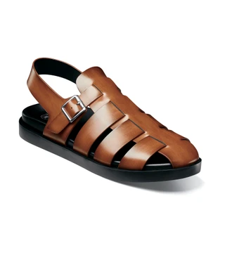 Thumbnail 1: Stacy Adams Stacy Adams Mens Montego Slingback Buckle Sandal 