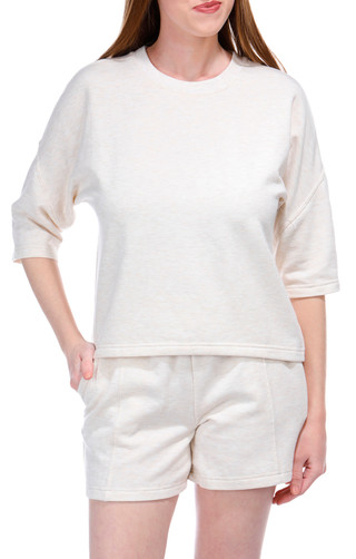 Thumbnail 2: RBX RBX Womens 2 pc Athletic Scuba Tee and Shorts Set 