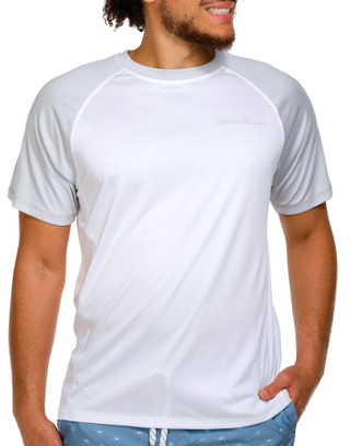 Thumbnail 1: Eddie Bauer Eddie Bauer Men's Color Block Short Sleeve Rashguard 
