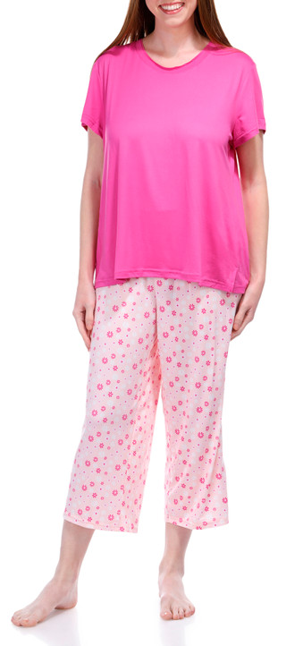 Thumbnail 8: Muk Luks Muk Luks Womens 2 Pc Capri Sleepwear Set 