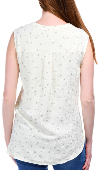 Thumbnail 6: Juniper + Lime Juniper + Lime Womens Sleeveless Airflow Foil Top 