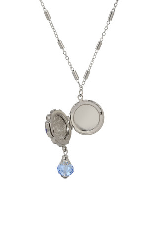 Thumbnail 2: 1928 Jewelry 1928 Jewelry Glass Stone & Bead Pendant Necklace 