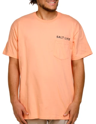 Thumbnail 2: Salt Life Salt Life Mens Printed Short Sleeve Tee 