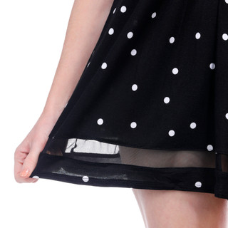 Thumbnail 2: Ellen Tracy Ellen Tracy Womens Short Sleeve Polka Dot Pajama Shirt 