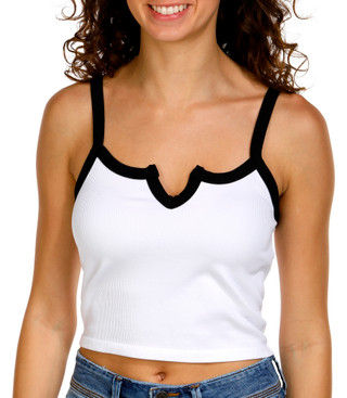 Thumbnail 1: FCT BASICS FCT Basics Juniors Colorblock Ribbed Tank 