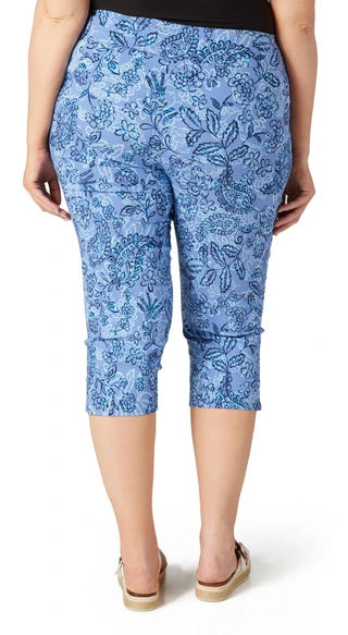 Thumbnail 4: Zac & Rachel Zac and Rachel Womens Print Mill Capris 