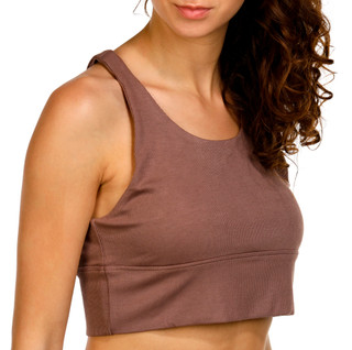 Thumbnail 3: love tree Love Tree Juniors Racerback Crop Tank Top 