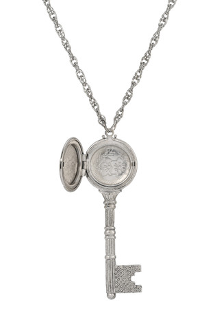 Thumbnail 2: 1928 Jewelry 1928 Jewelry Key Locket Necklace 