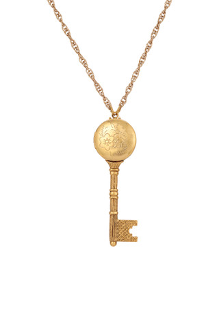Thumbnail 1: 1928 Jewelry 1928 Jewelry Key Locket Necklace 