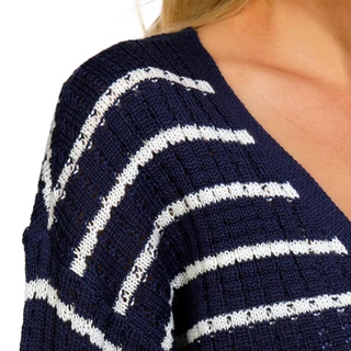 Thumbnail 3: No Comment No Comment Juniors Knit Long Sleeve Pointelle Cardigan 