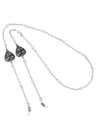 Thumbnail 1: 1928 Jewelry 1928 Jewelry Cat Paw Bead Chain Eyeglass Holder 