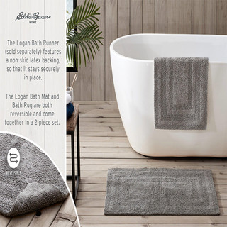 Thumbnail 78: Eddie Bauer Eddie Bauer Logan Tufted Bath Runner 