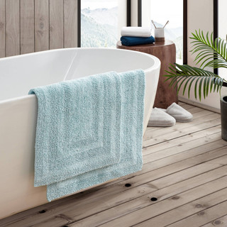 Thumbnail 4: Eddie Bauer Eddie Bauer 2 Pc Logan Reversible Tufted Bath Rug Set 