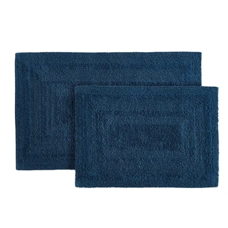 Thumbnail 2: Eddie Bauer Eddie Bauer 2 Pc Logan Reversible Tufted Bath Rug Set 