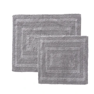 Thumbnail 1: Eddie Bauer Eddie Bauer 2 Pc Logan Reversible Tufted Bath Rug Set 