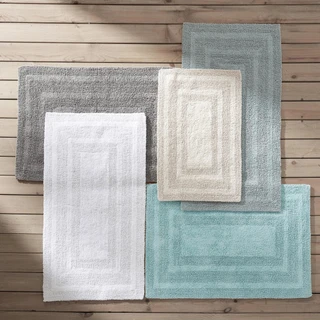 Thumbnail 5: Eddie Bauer Eddie Bauer 2 Pc Logan Reversible Tufted Bath Rug Set 
