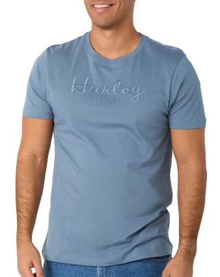 Thumbnail 1: Hurley Hurley Mens Short Sleeve Signature Graphic Tee 